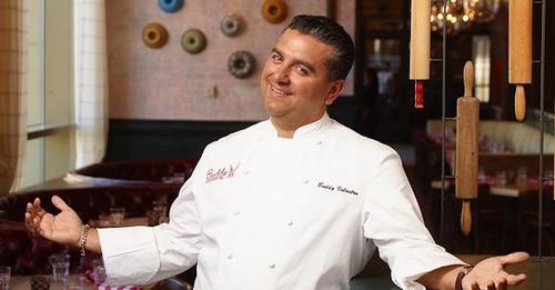 chef poses for headshot
